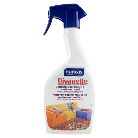 nuncas Divanette Detergente per tappeti e rivestimenti tessili 500 ml